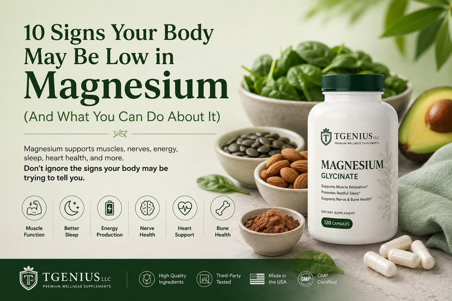 10 Signs Your Body May Be Low in Magnesium (And What You Can Do About It)