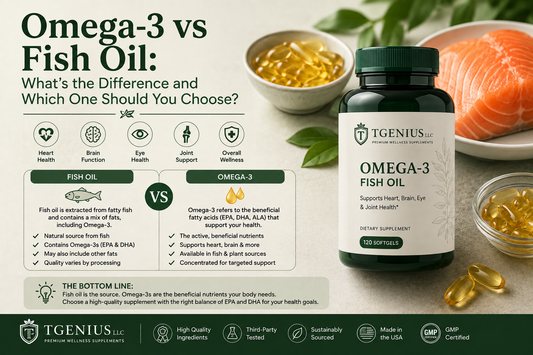 Omega-3 vs Fish Oil: What's the Difference and Which One Should You Choose?