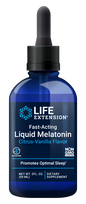 Fast-Acting Liquid Melatonin Citrus-Vanilla 2 fl oz