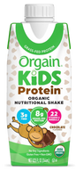 Kids Protein Organic Nutrition Shake Chocolate Single Serving Pack