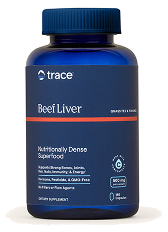 Beef Liver 500 mg 180 Capsules